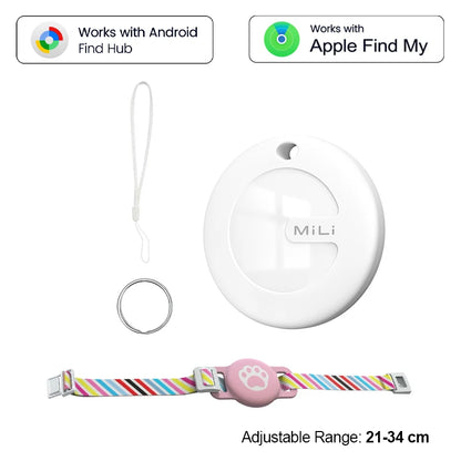 Smart Bluetooth Tracker for Apple Find My & Google Find Hub