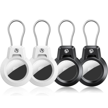 GITFOS AirTag Holder with Keychain for Luggage, Pets & Keys
