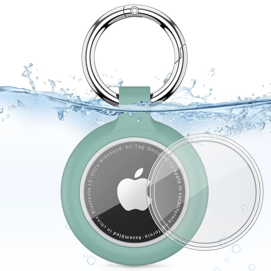 Waterproof Anti-lost Keychain Holder TPU Cases for Apple Airtag Cover Dog Cat Pet Collar Tracker Protective For Air tag Case