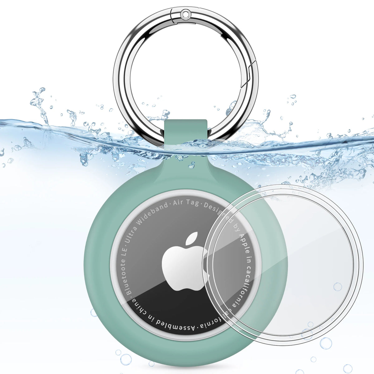 Waterproof TPU AirTag Case for Dogs, Cats, Collars & Keys