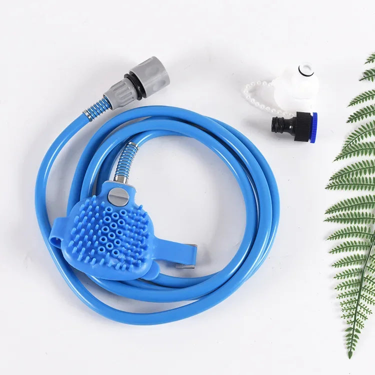 Pet Bathing Shower Spray Head with Massage Function Dog Cleaning Grooming Tool