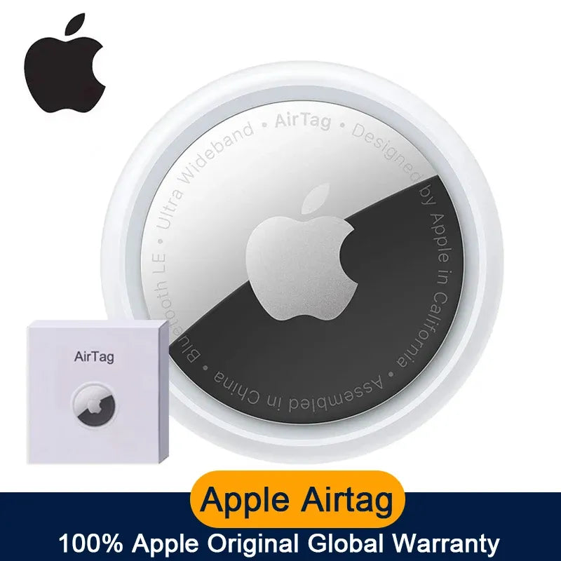 Apple AirTag 1-Pack / 4-Pack – Genuine Bluetooth Item Tracker for Pets, Keys & Personal Belongings