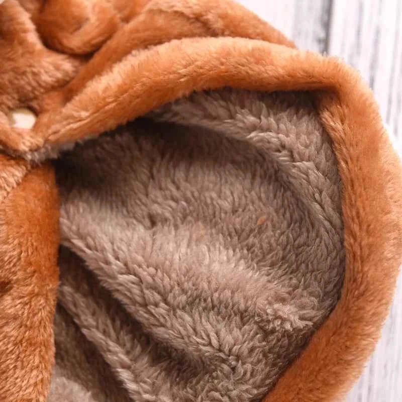 Warm Fleece Halloween Coat for Dogs