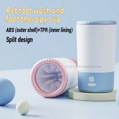 Electric Pet Paw Cleaner – Automatic Low‑Noise Waterproof Paw Washing Machine
