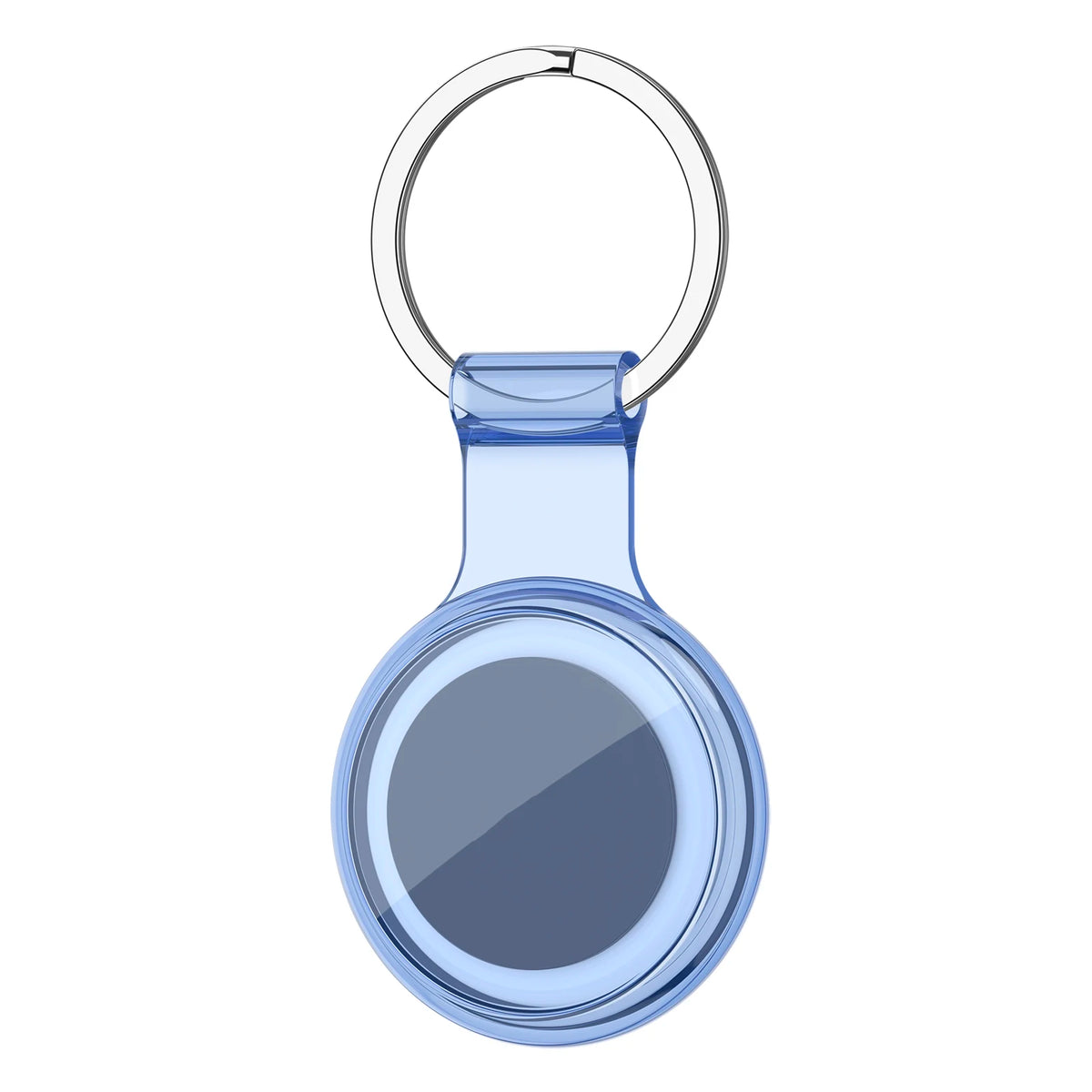 Waterproof TPU AirTag Case with Keychain for Pet Collars & Keys