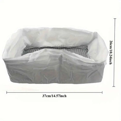 Reusable Cat Litter Box Filters – Washable Pet Waste Filter Nets