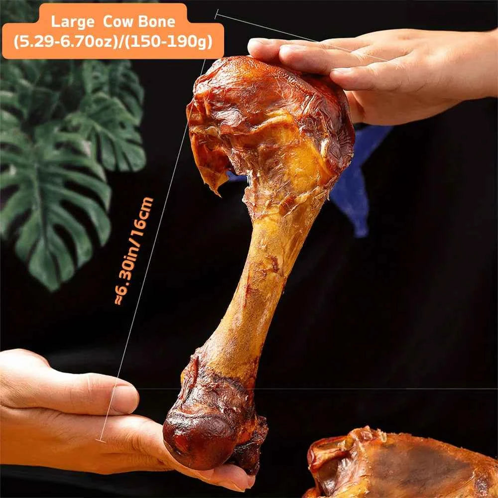 Large 6.3" Natural Cow Bone Dog Treat 150–190g Healthy & Easily Digestible