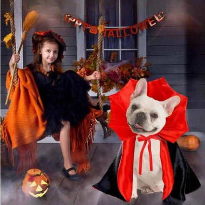 Bat Wing Vampire Cape for Dogs & Cats