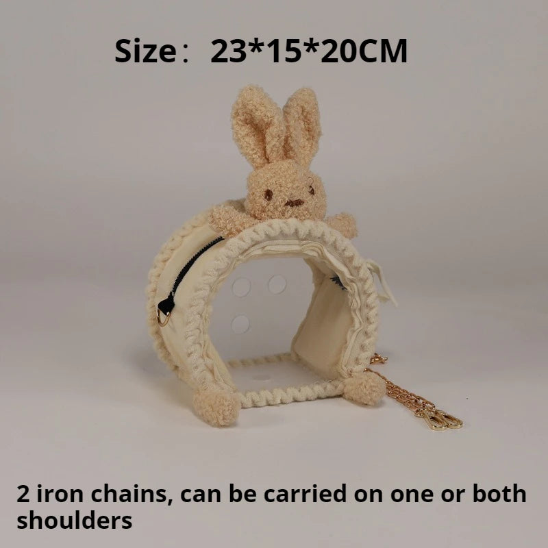 Small Pet Carrier Bag Outdoor Breathable Portable Hamster Carry Bag Rabbit Parrot Hedgehog Suitcase Small Animal Travel Bags