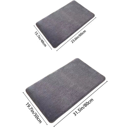 Super Absorbent Non-Slip Floor Mat for Bathroom & Home