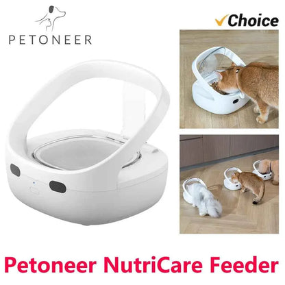 Smart Automatic Cat Feeder – Rechargeable Portion-Control Pet Food Dispenser