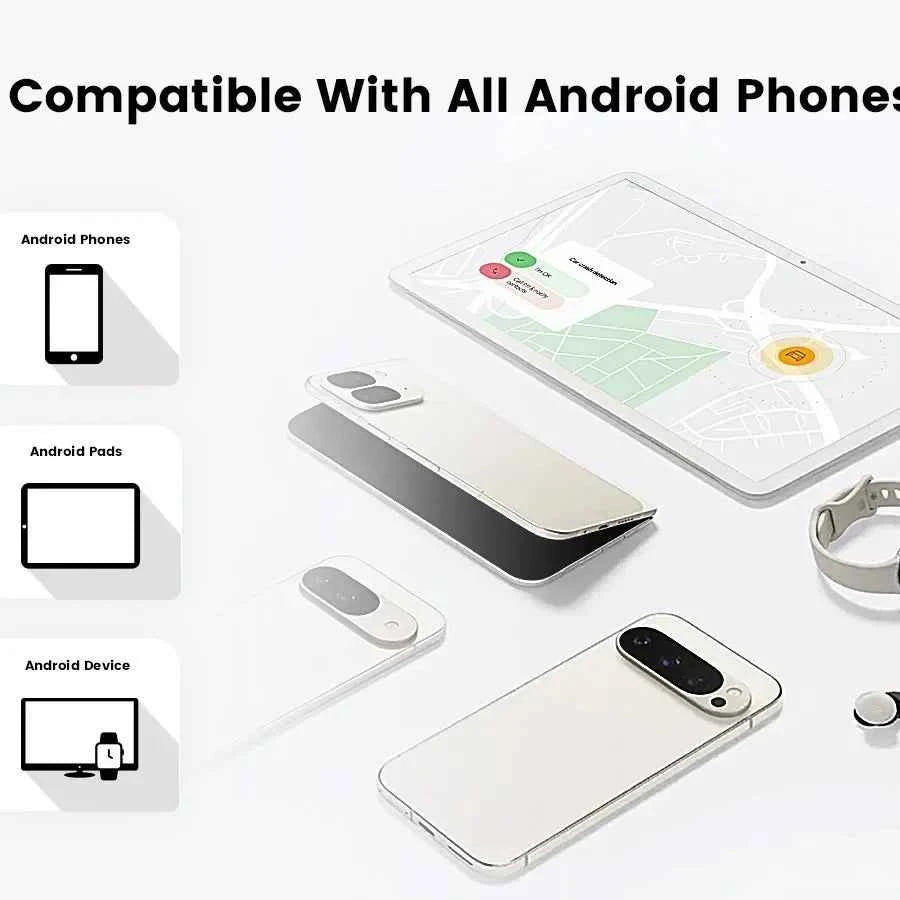 MiLi Smart GPS Tracker Mitag Bluetooth Locator Anti-Lost Device Mobile Keys Pet Elderly Kids Finder Work With Android Find My