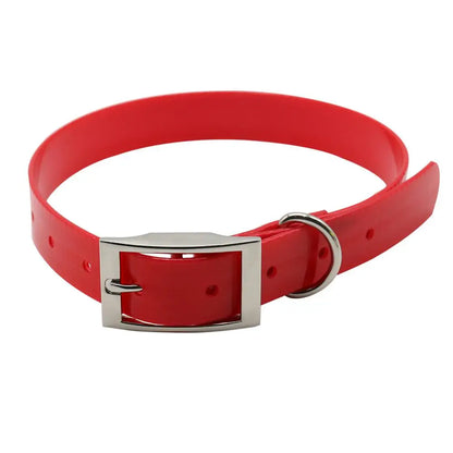 JanPet Fashion TPU Dog Pet Collars High quality waterproof deodorant Resistant dirt Easy clean collars 10 Colors Pet Products