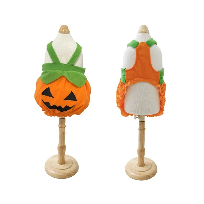 Adjustable Pumpkin Costume for Dogs & Cats
