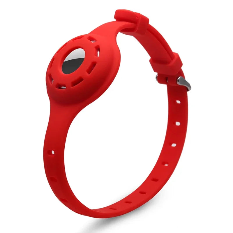 Adjustable Silicone AirTag Cat Collar for Apple AirTag