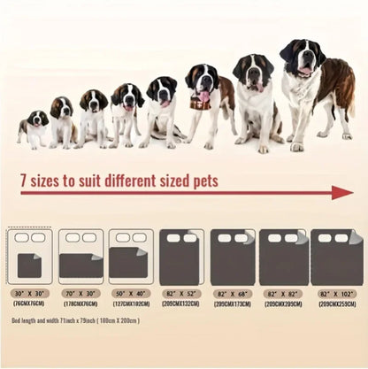 Waterproof Dog Blanket for Couch & Bed – Double-Sided Reversible Furniture Protector