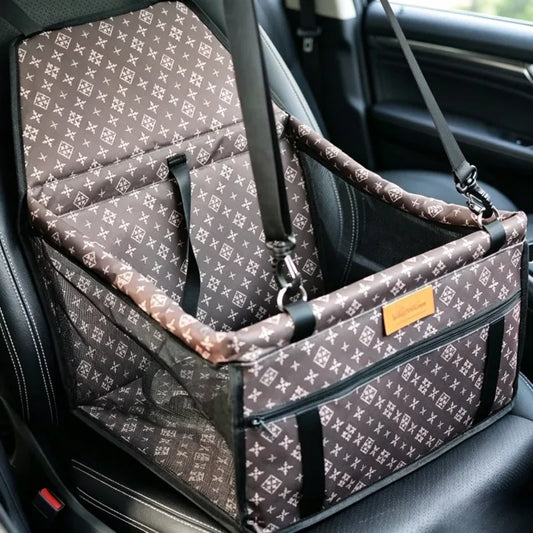 Double Thick Travel Accessories, Mesh Hanging Folding Bag, Waterproof Dog Mat Blanket & Safety Pet Car Seat Bag