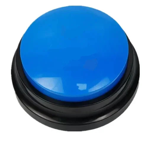 New Pet Training Tool Cat Dog Sound Box Recordable Talking Button Cat Voice Recorder Toy For Communication Pet Training Buzzer