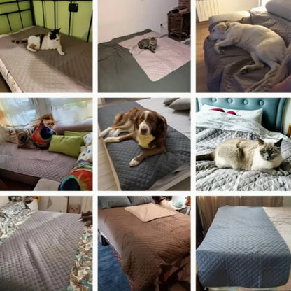 Premium Quilted Non-Slip Sofa Cover – Washable Furniture Protector for Pets & Kids
