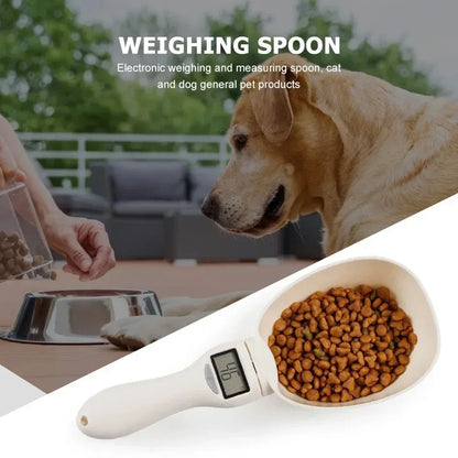 Digital Pet Food Measuring Spoon Scale – 800g Electronic Portion Meter