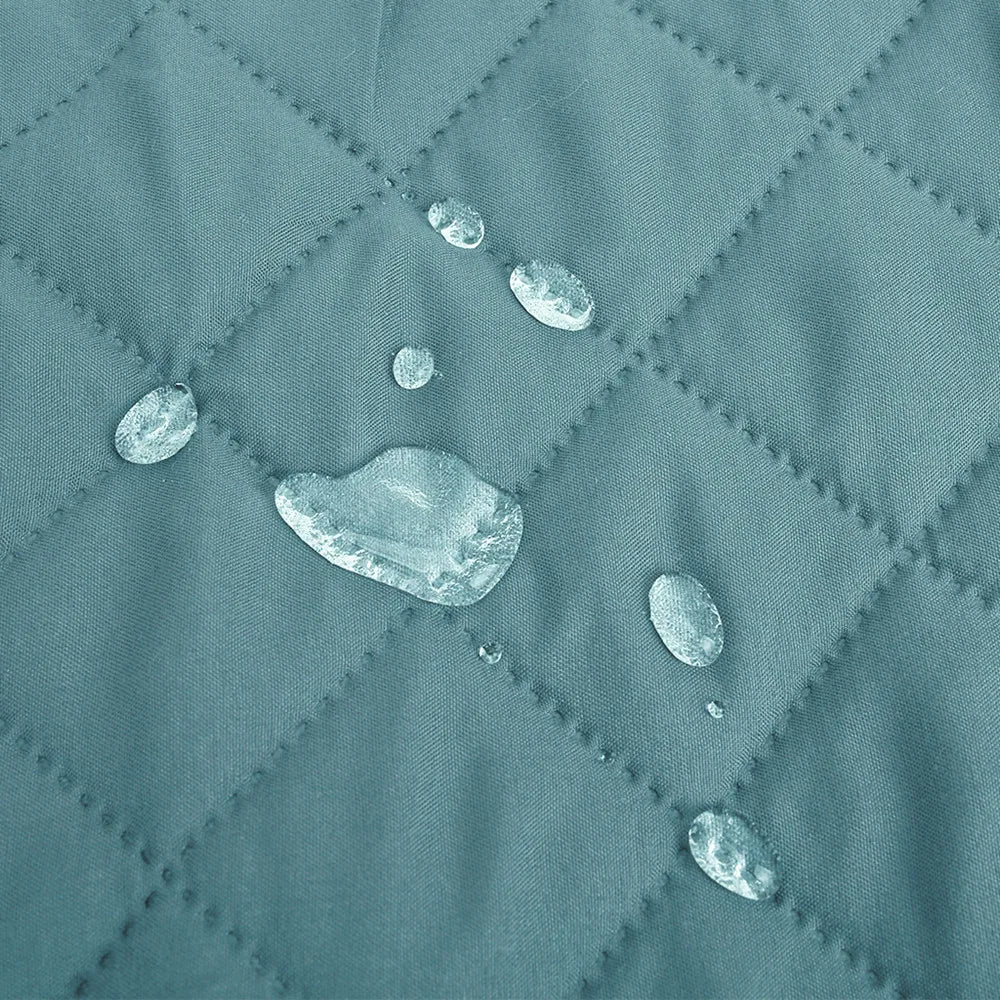 Water-Resistant Reversible Sofa Cover – Non-Slip Furniture Protector with Elastic Straps for Dogs, Kids & Pets