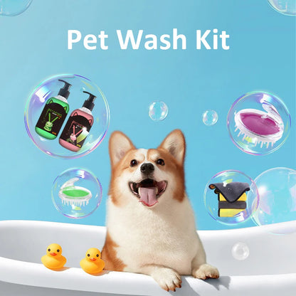 1pc Pet Shower Gel Beauty Hair Care Cleaning Deodorizing Cat Dog Shampoo De Mite Anti Itch Long Lasting Fragrance Pet Supplies