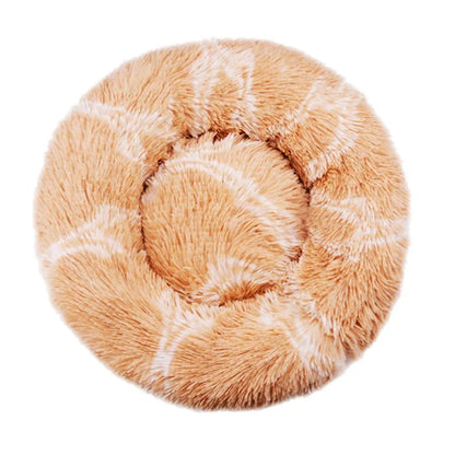 Soft Plush Pet Bed – Cozy Washable Bed for Dogs & Cats