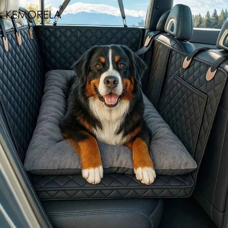 Winter Dog Car Seat Mat with Thick Non‑Slip Bottom for SUVs, Sedans & Trucks