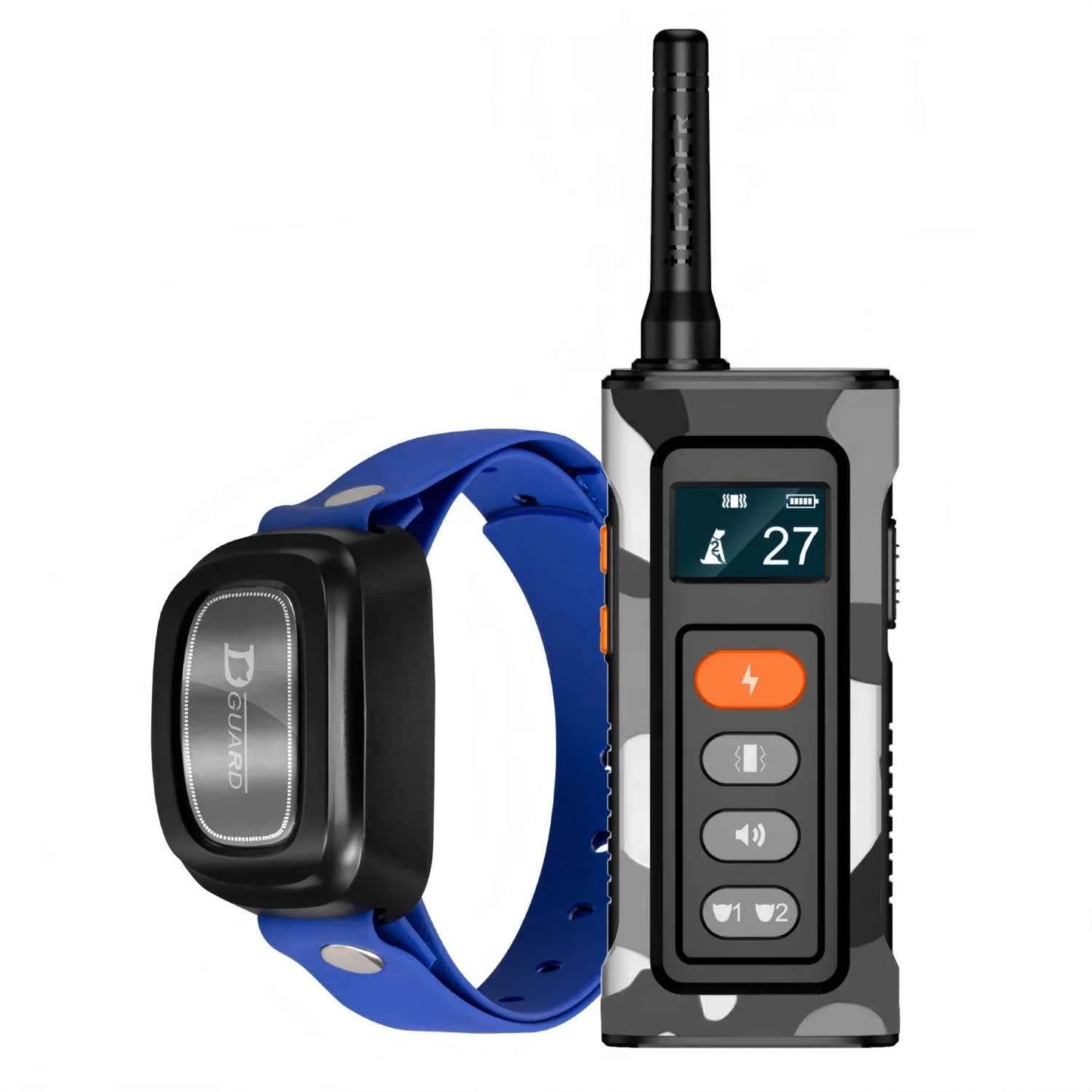 3300Ft Waterproof Remote Dog Training Collar with Shock & Vibration for 8–150lbs