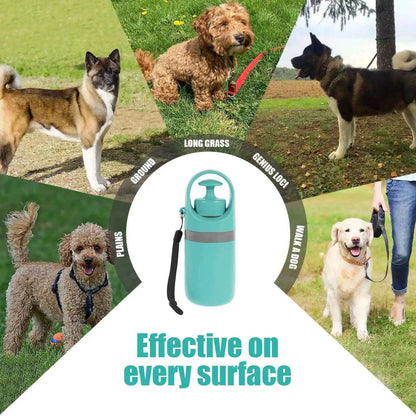 Portable Pet Claw Poop Scooper with Built‑In Bag Dispenser – One‑Hand Waste Pickup