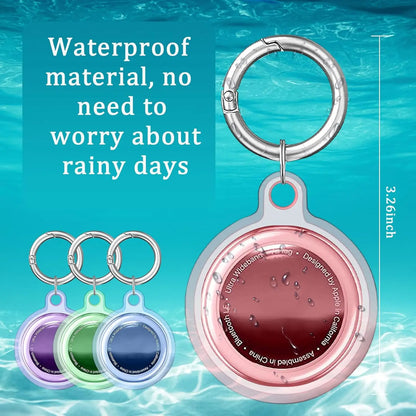 8/4/2 Pack AirTag Keychain Case – Waterproof Dog & Cat Holder