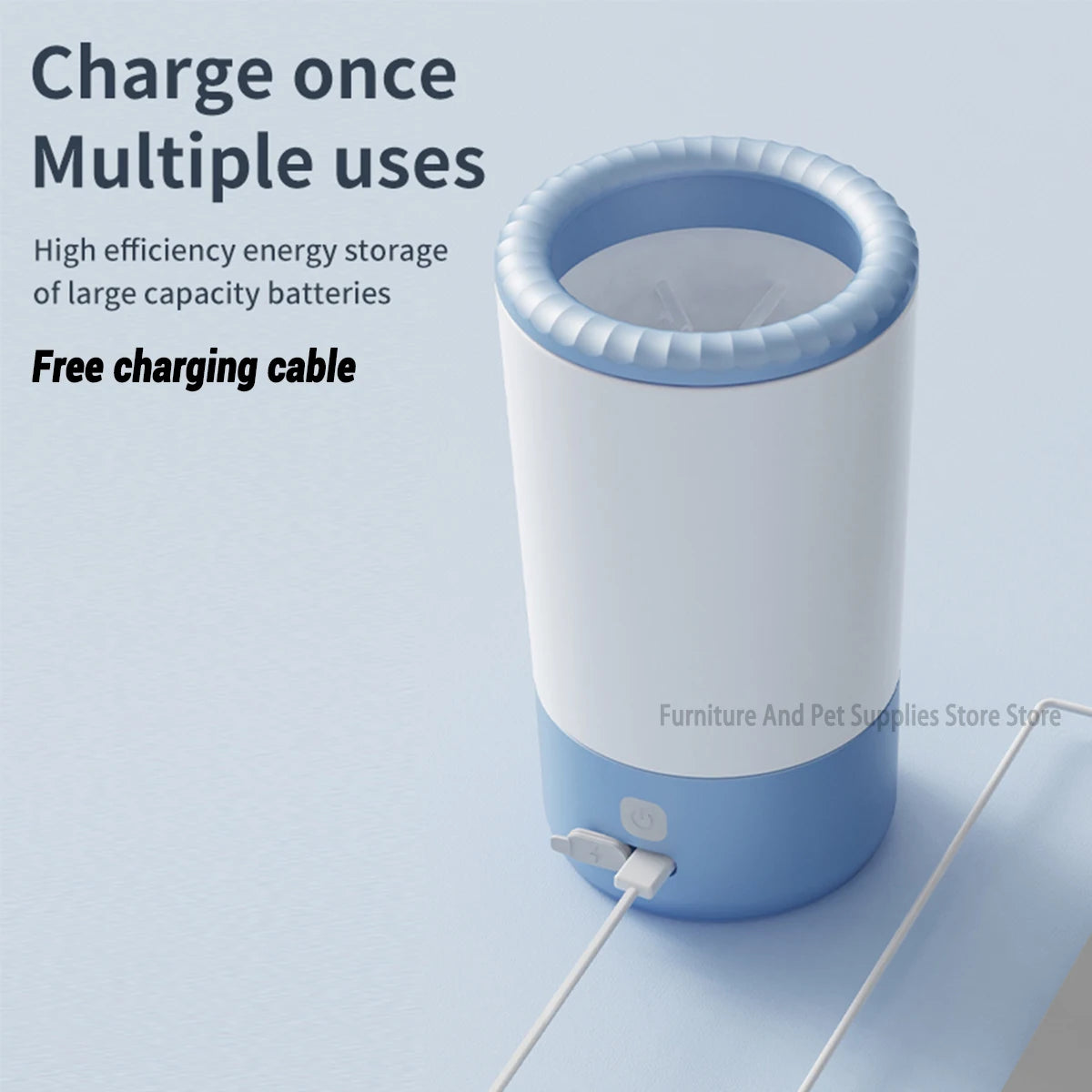 Electric Pet Paw Cleaner – Automatic Low‑Noise Waterproof Paw Washing Machine