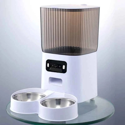 Smart Automatic Pet Feeder – 5L Capacity  Single/Double Bowl  WiFi & Camera Options
