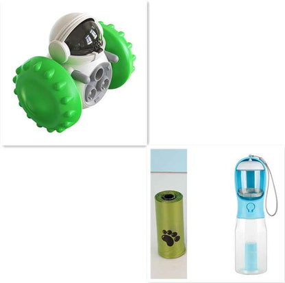 Cat Dog Slow‑Food Balance Car Toy Interactive Smart Feeding Fun Pet Trainer