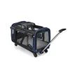 Airline Approved Mesh Breathable Travel Pet Stroller Trolley Dog Cat Backpack Pet Carrier With Wheels - Needora