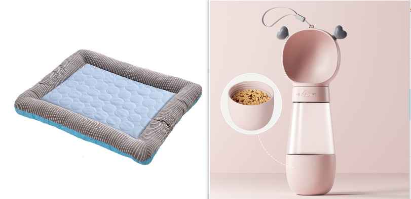 Pet Cooling Pad Ice‑Silk Dog Cat Bed Soft Breathable Summer Cool Mat Blanket