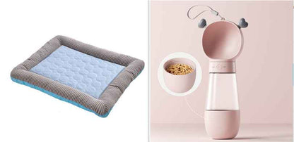 Pet Cooling Pad Ice‑Silk Dog Cat Bed Soft Breathable Summer Cool Mat Blanket