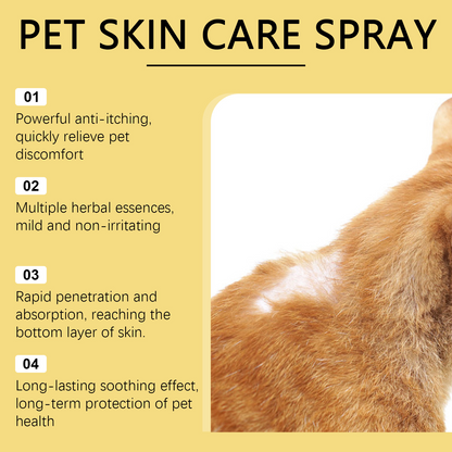 Pet Skin Care Spray for Dogs – Gentle Moisturizing Formula, 30ml