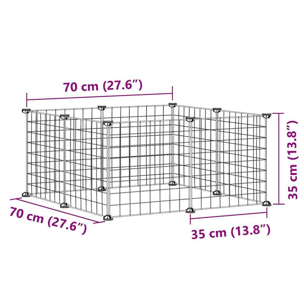 Modular Steel Pet Cage – Safe Training & Play Enclosure