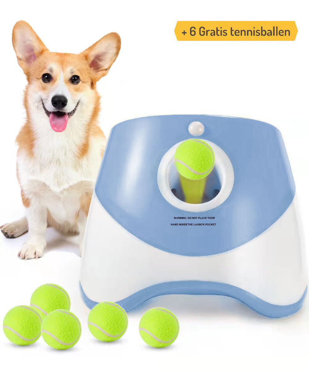 Automatic Ball‑Throwing Dog Toy – Pinball Launcher & Walking Companion