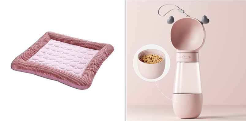 Pet Cooling Pad Ice‑Silk Dog Cat Bed Soft Breathable Summer Cool Mat Blanket