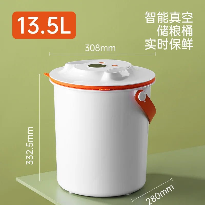 Cat and Dog Food Storage Bucket Plastic Vacuum Pet Food Tank Insect-Proof and Moisture-Resistant for Feeding - Needora