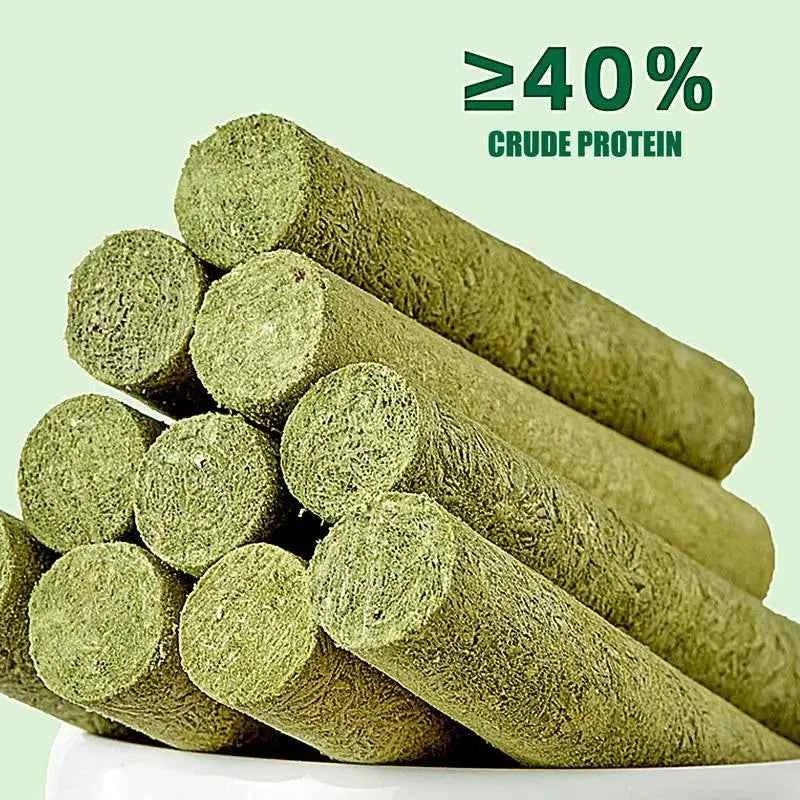Cat Grass Sticks Grass Chewing Stick Freeze Dried Snacks Mouth Health Teething Digestive Aid Natural Teeth Cleaner Fattening Pet - Needora