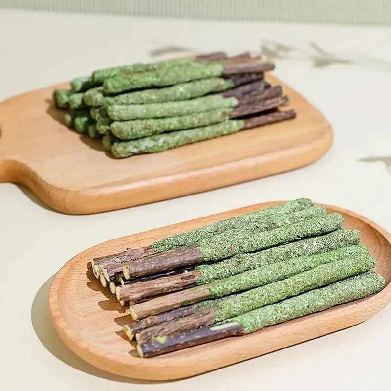Cat Grass Sticks Indoor Cat Teething Grass Sticks Teething Stick Snacks For Cats Cat Grass Sticks For Hairball Removal - Needora
