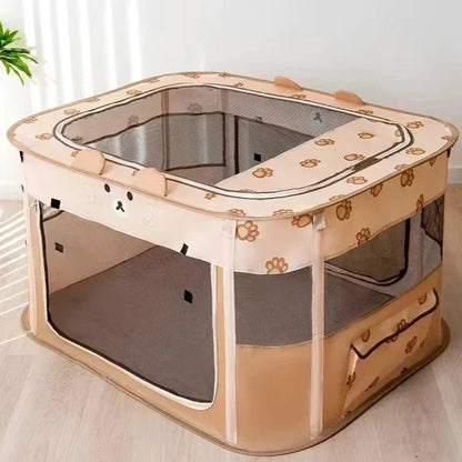 Cat House Delivery Room Puppy Kitten House Sweet Cozy Sweet Cat Bed Comfortable Cats Tent Folding for Dog Cats Supplies - Needora