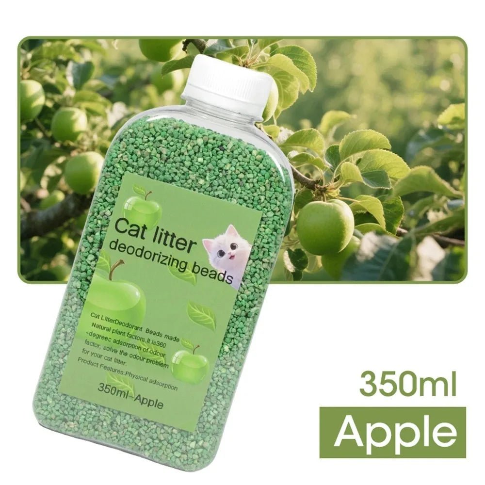 Cat Litter Deodorant Beads Odor Eliminator Non Toxic Safe for Cats Kittens Ready To Use Directly Pour Pet Litter Freshener - Needora