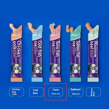 Cat Strip Kittens Nutrition Fat Hair Chin Wet Food Package Pet Cat Snacks - Needora