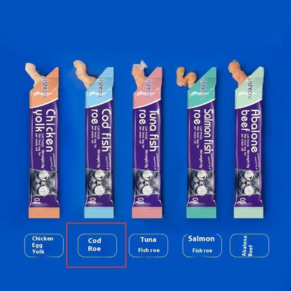 Cat Strip Kittens Nutrition Fat Hair Chin Wet Food Package Pet Cat Snacks - Needora