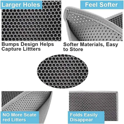 EVA Double-Layer Cat Mat
