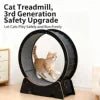 Customizable Cat Treadmill Eco-Friendly Corrugated MDF Material Modern-Classic Luxury Design Pet Interactive Movement ToySilent - Needora